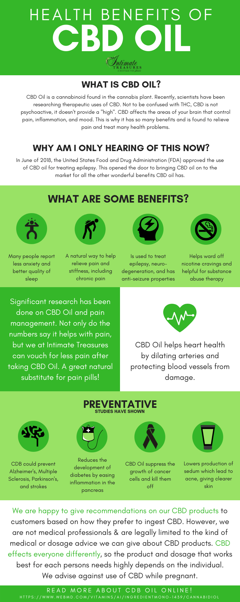 health benefits of cbd oil infographic